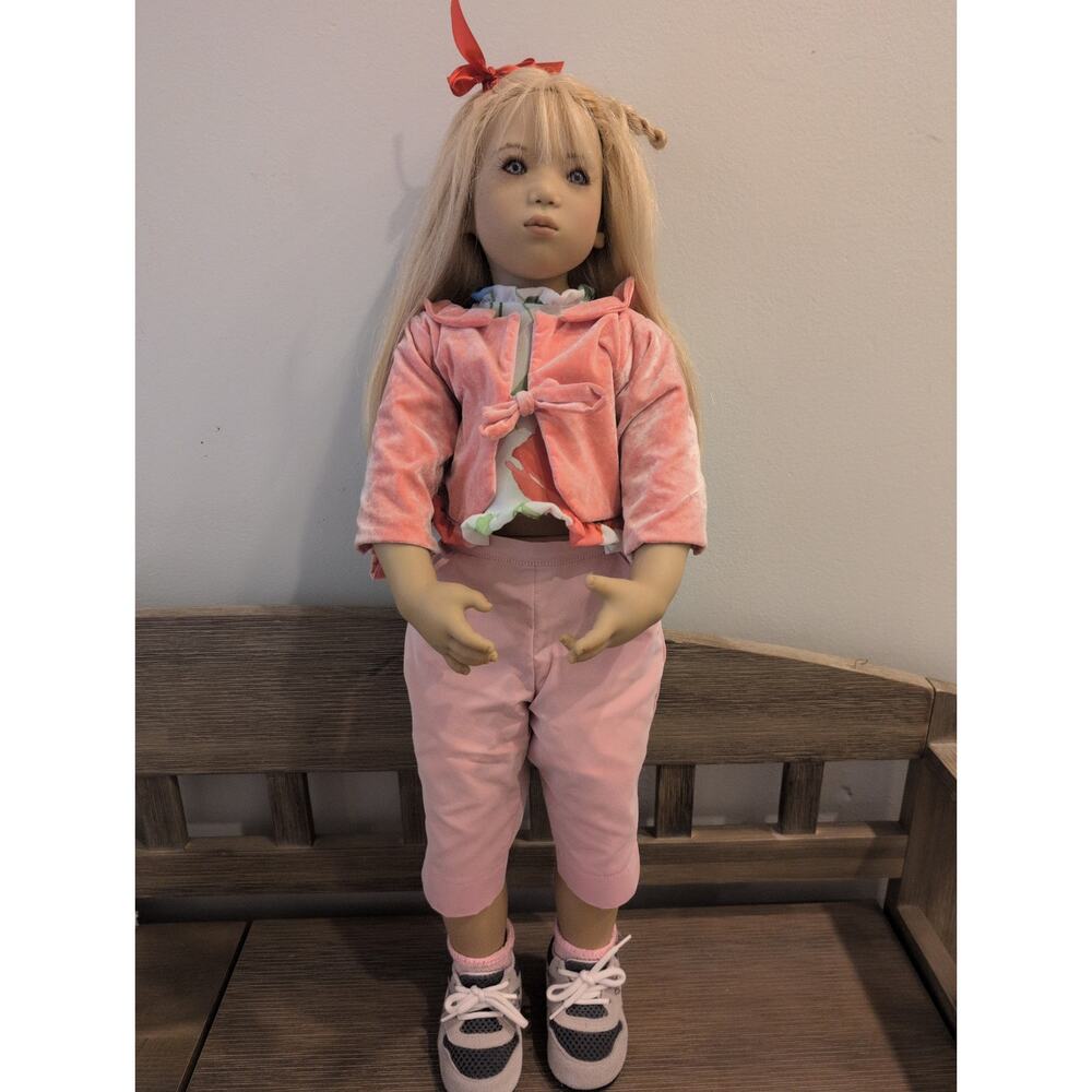 2000 Vintage Rare Annette Himstedt Runi I Doll Number 2000 of 2001 Collectible